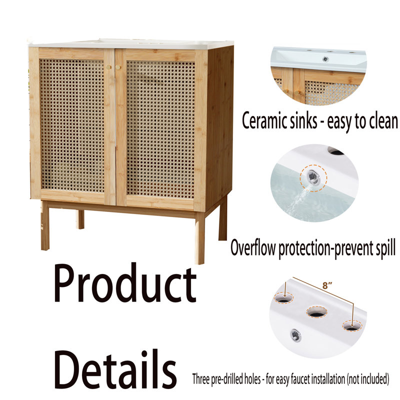 Meuble-lavabo 30 po pour la maison
