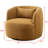 Jaydin 34" Wide Boucle Upholstered Swivel Armchair-1969483889