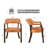 Tufted Solid Back Arm Chair-106905285-106905279