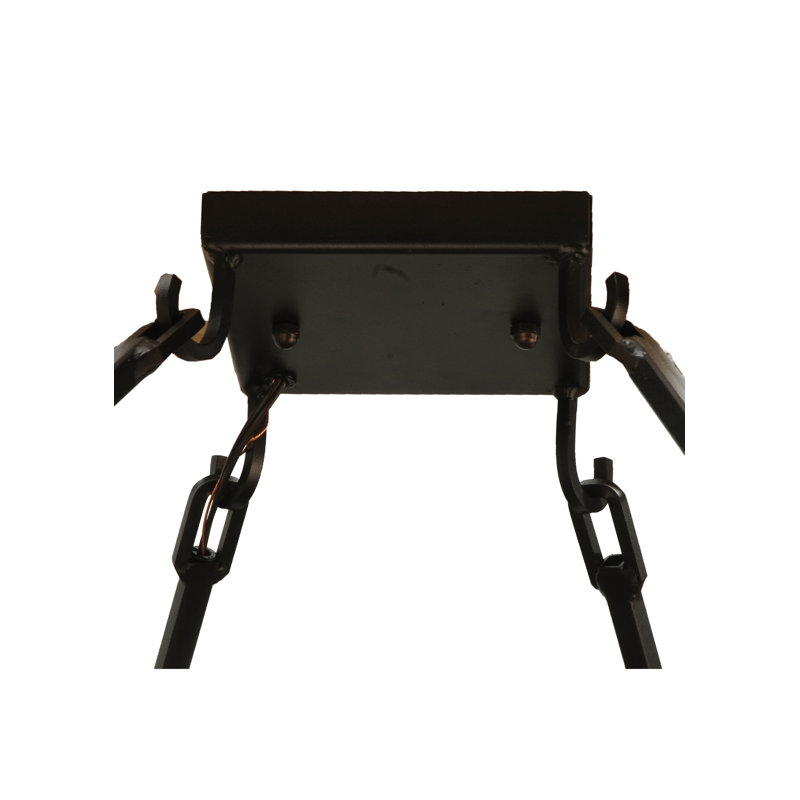 4 - Light Semi Flush Mount
