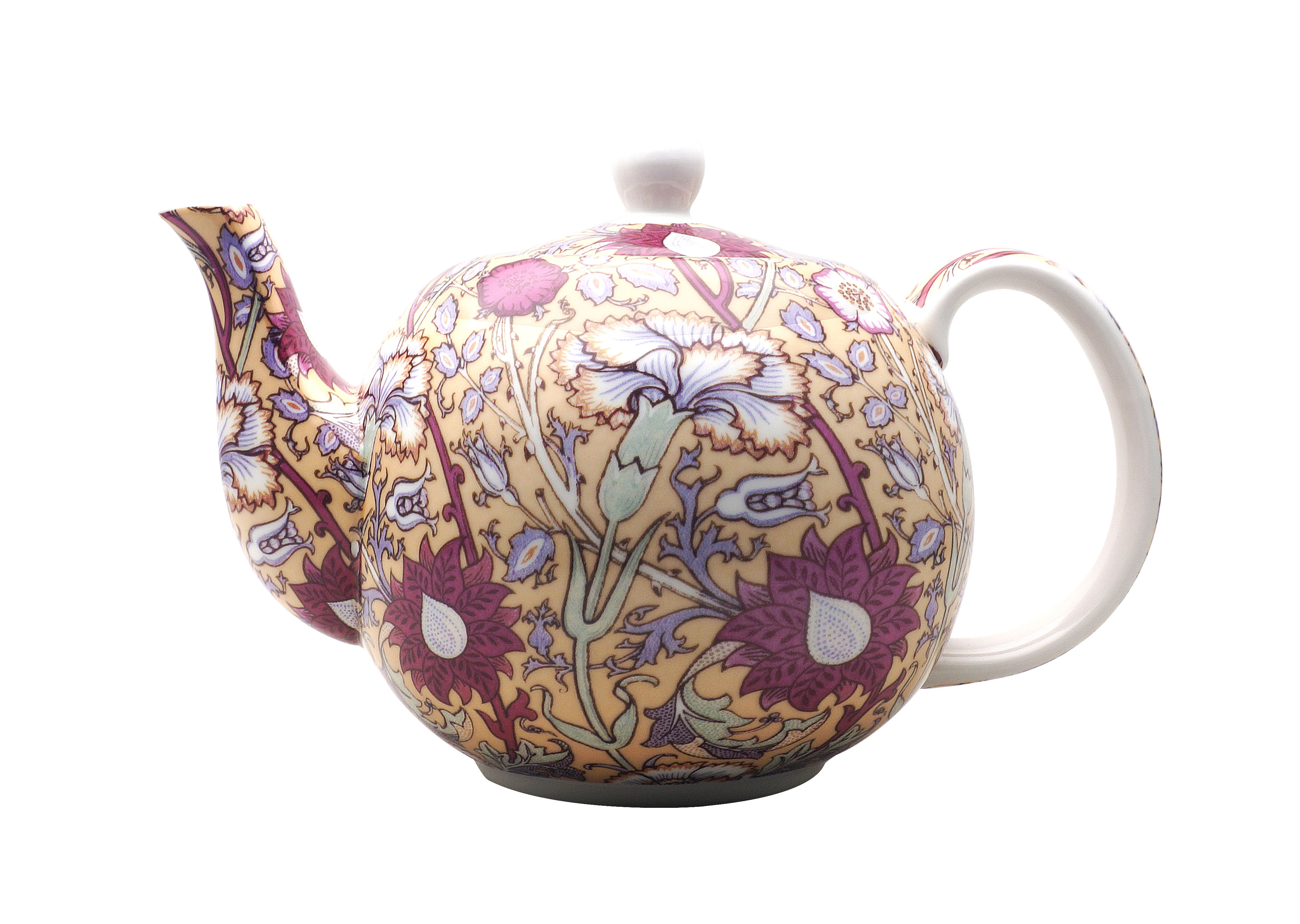 London Pottery Blue Rose 0.9ml Floral Teapot Set