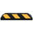 vidaXL Reflective Parking Blocks 22.0x5.9x3.9" Rubber