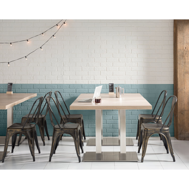 Elite 16x30" Rectangular Table Base, Bar Height