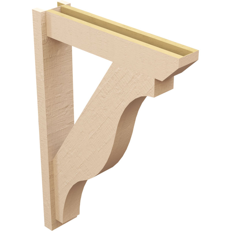 Bois de cèdre brut Funston Slat, H 40 po x l 6 po x P 28 po