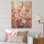 «Pink Orchard Tree Ballet Of Cherry Blossoms IV» - Cerisier sur bois