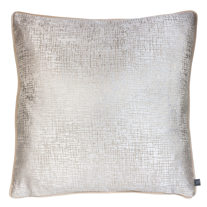 Bernd Square Cushion, Sterling, Feathers