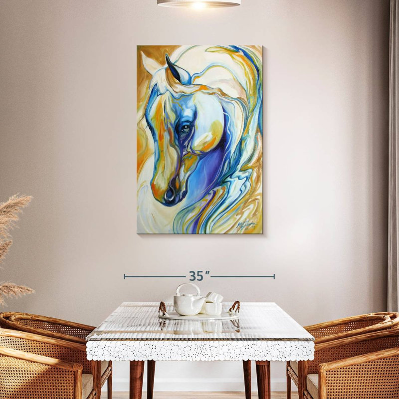 Brampt Arabian Abstract, 45" H x 30" W