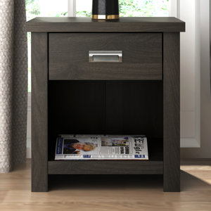 Khiri 20.8" 1 Drawer Nightstand