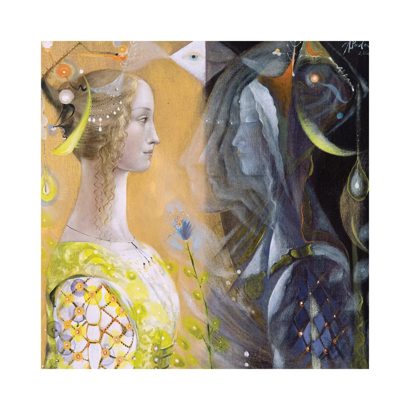 Scorpio 1 Piece Wrapped Canvas Wall Art, 30.48cm H x 30.48cm W