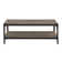 Feickert Two-Tone Coffee Table with Lower Storage Shelf
