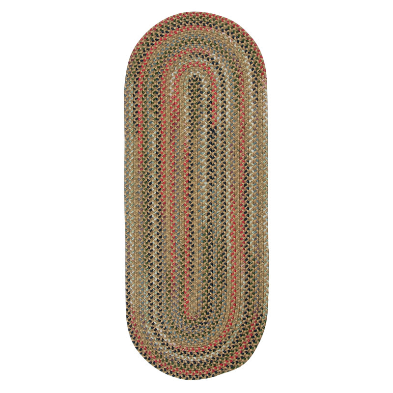 Tapis naturel tressé Wayland, Rectangle 2 pi 6 po x 6 pi