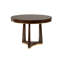 Wesley Round Walnut Wood Dining Table