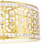 Lustre 6 lumières avec finition champagne-1954054044