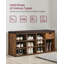 10 Pair Stackable Shoe Storage Cabinet