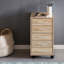 Seaview 33cm Wide 5 -Drawer Mobile File Cabinet-34319492