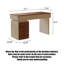 Bureau en bois massif de style français French Cream-1331668034