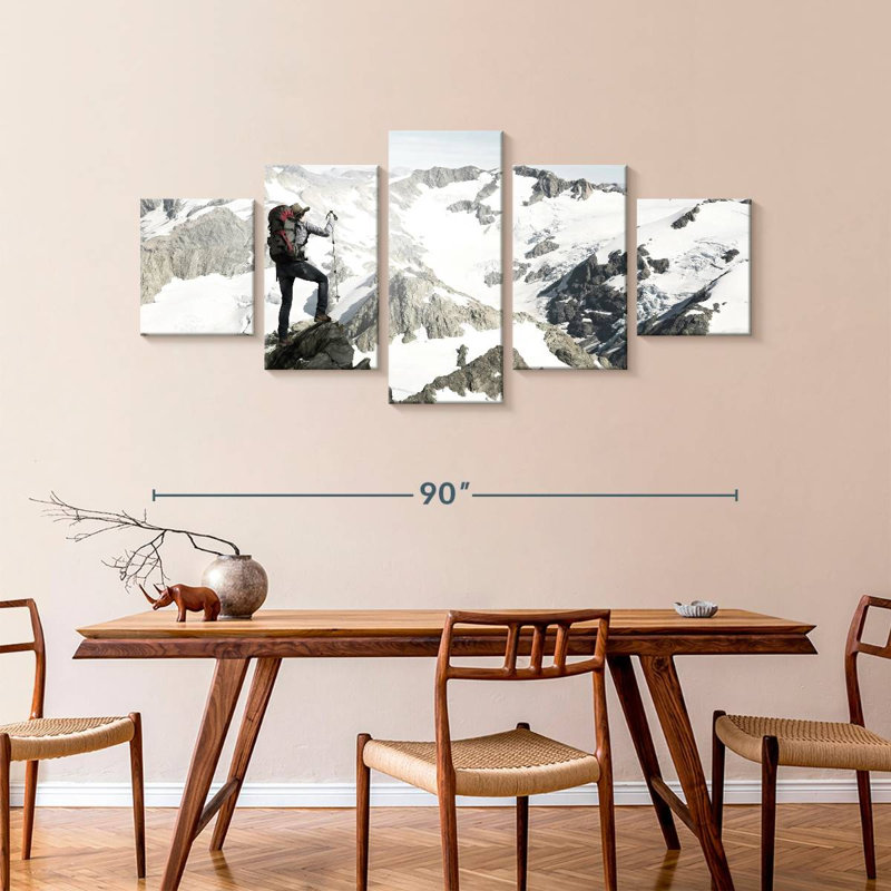 Mountain Climbing, 42" H x 92" W