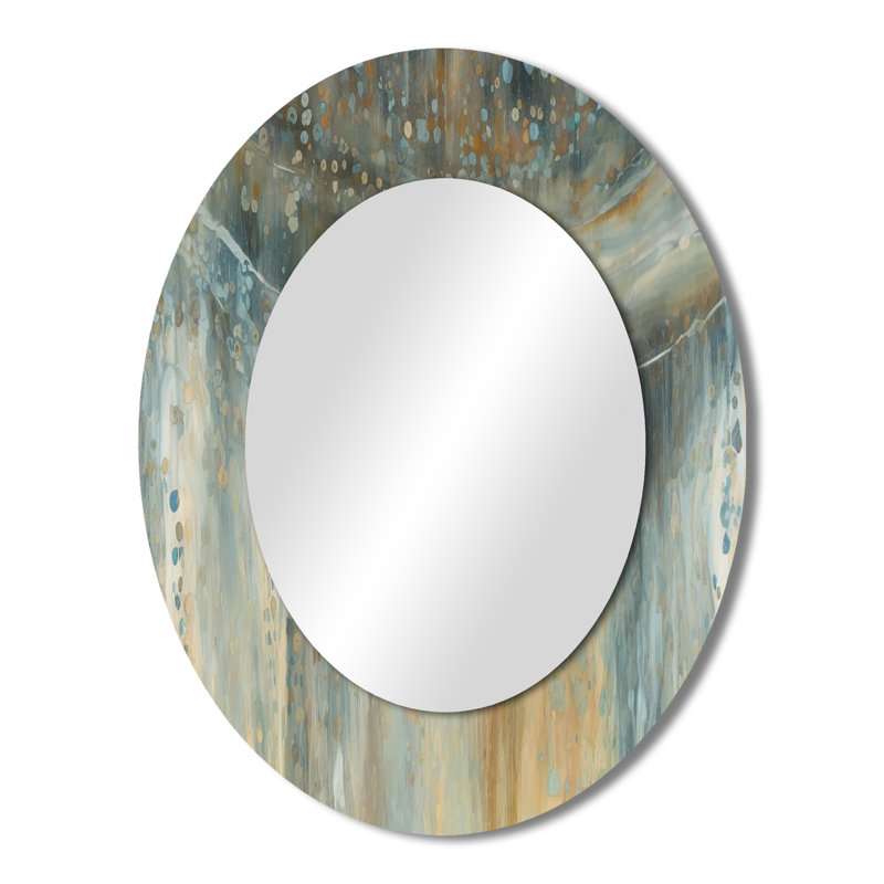 Miroir mural gris, 43 po x 33 po