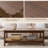 47.2" Solid Wood Frame Coffee Table with Storage-2071976744