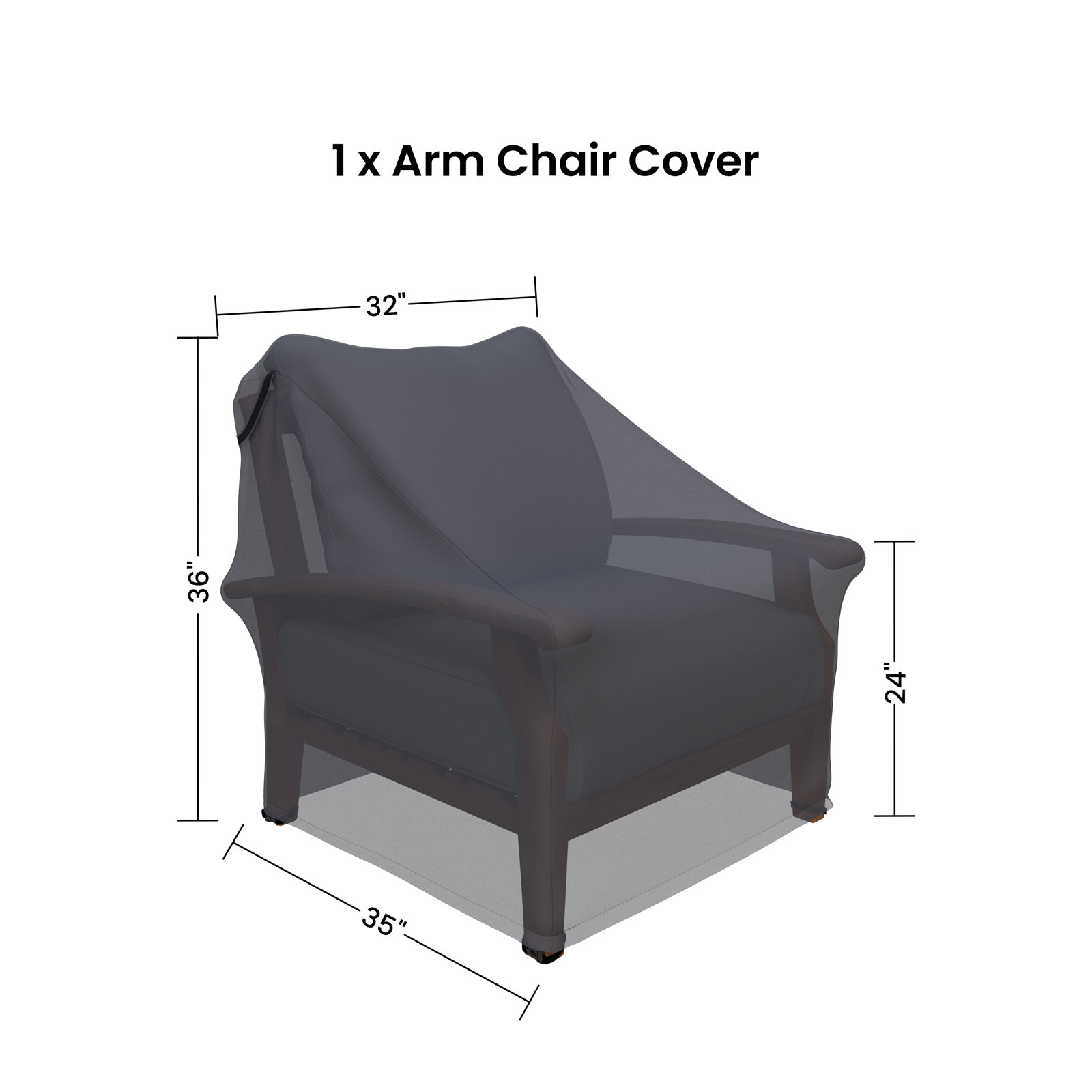 Teak Outdoor Patio Chair Cover
