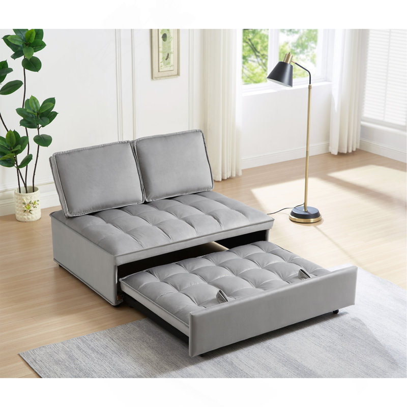 Canapé-lit convertible, Gris