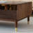 Simple rectangular solid wood coffee table-393010699
