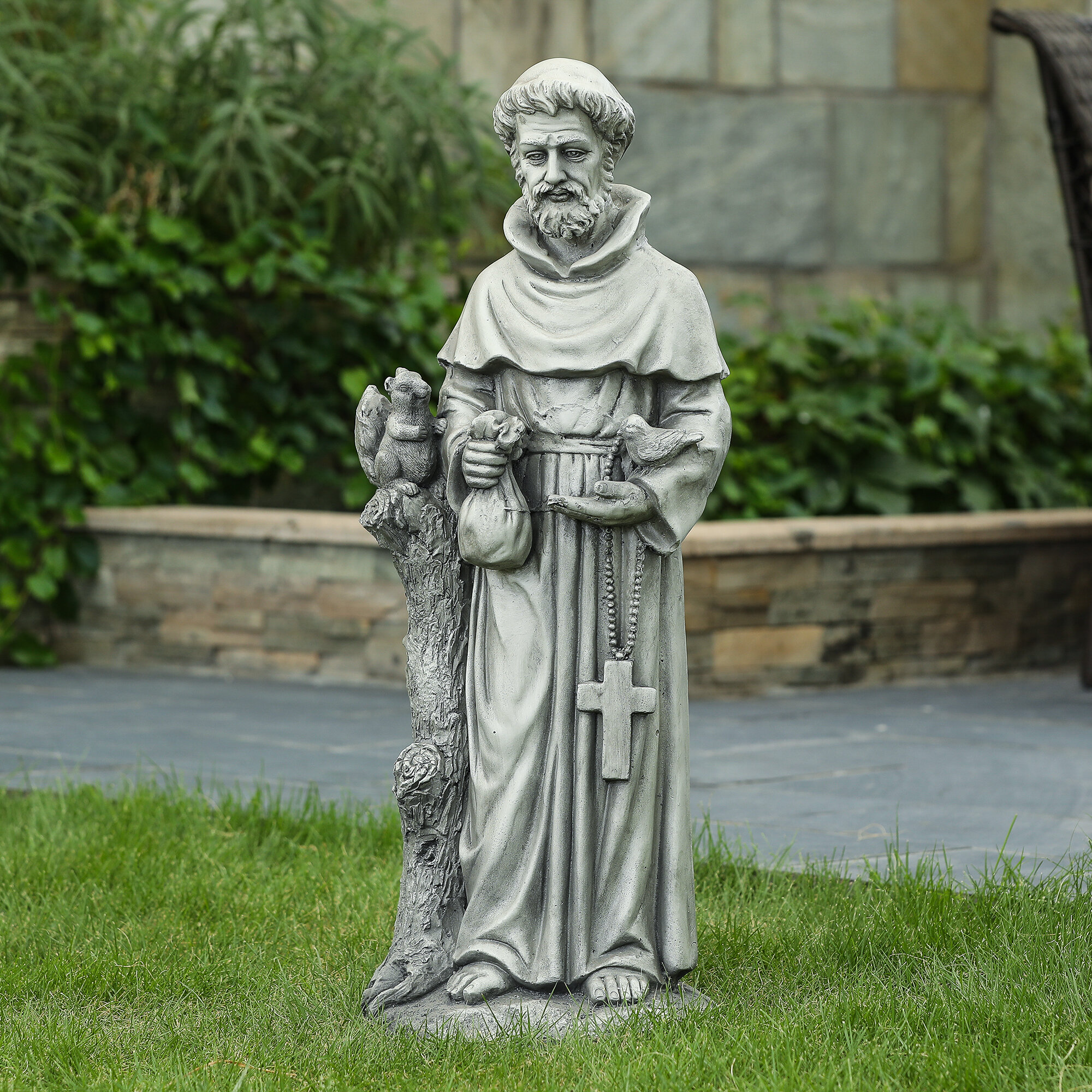 Fleur De Lis Living Toland St. Francis Statue & Reviews | Wayfair