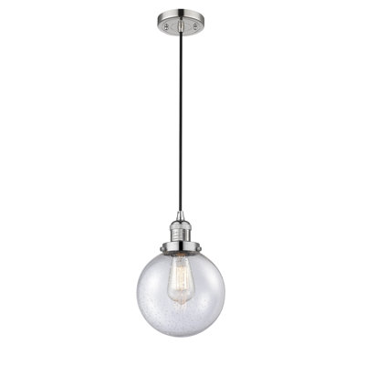 Luminaire suspendu sphère 1 lumière Clementina