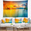 Tapisserie panorama coucher de soleil-28484071