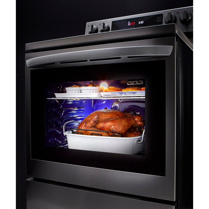 LG 30" Stainless Steel Smart Freestanding Electric Range