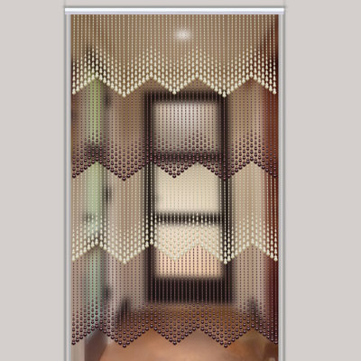 Door Curtain 90cmX200cm Beaded Acrylic Summer Hanging Bedroom Curtain Screen