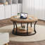 Table basse 31,49 po avec tablettes de rangement à 2 niveaux-1077346827
