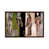 Toile avec cadre en bois classique