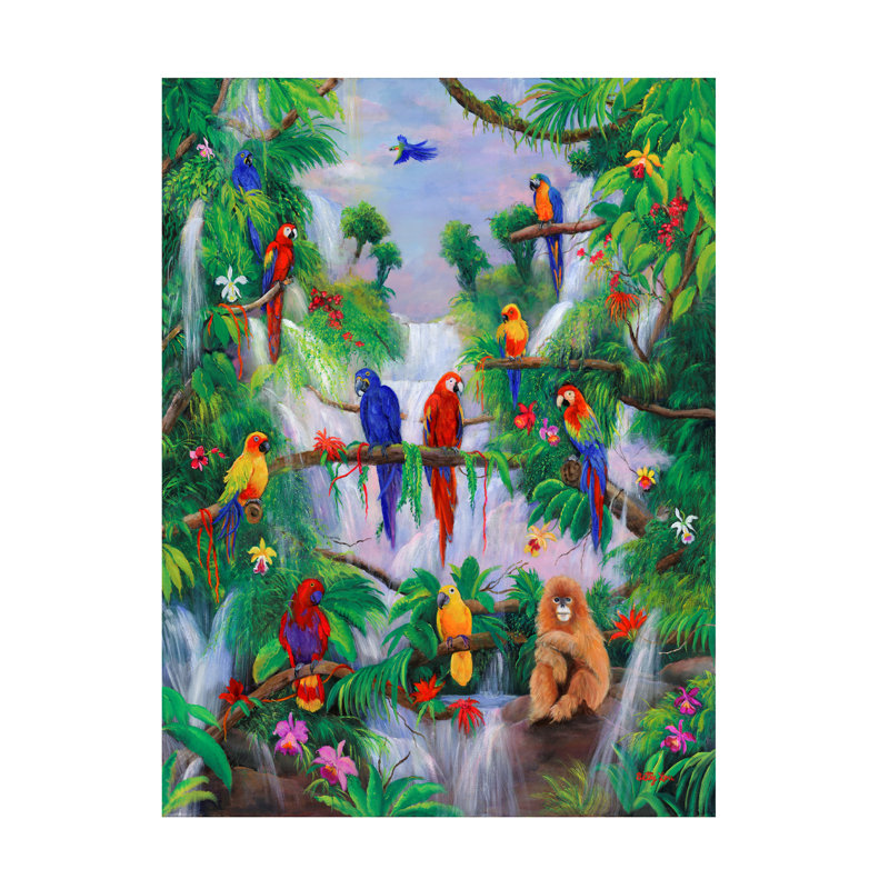 Art sur toile «Bolla Lou», H 19 po x l 14 po