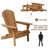 Boisvert Foldable Outdoor Adirondack Chair-1793144431
