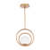 Luminaire suspendu sphère 1 lumière DEL Ellington