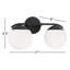 2 Light Frosted Dimmable Vanity Light-94393073