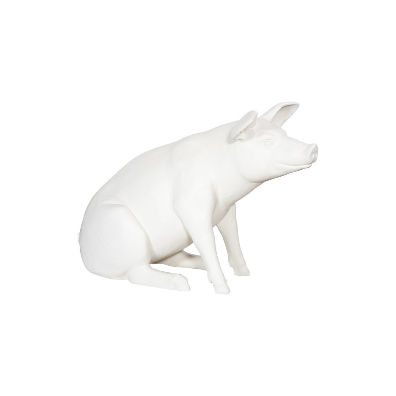 Happy Pig Sculpture