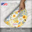 Ensemble de 4 napperons réversibles à motif floral