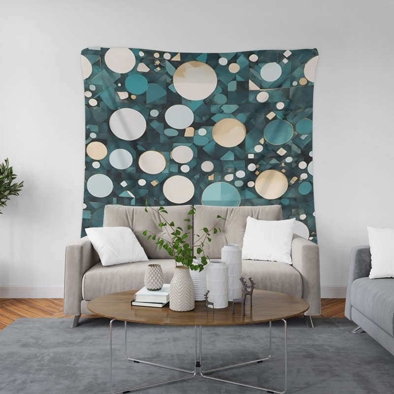 Tapisserie murale, H 88 po x l 104 po