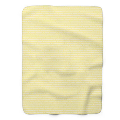 Light Beam - couverture en sherpa de qualité supérieure 1 pièce