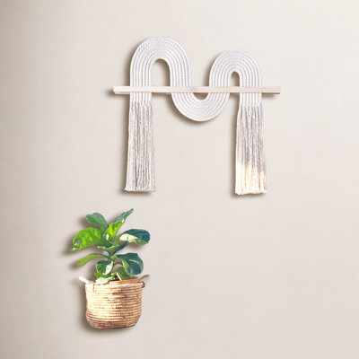 “Shuji” Abstract Fiber Wall Hanging
