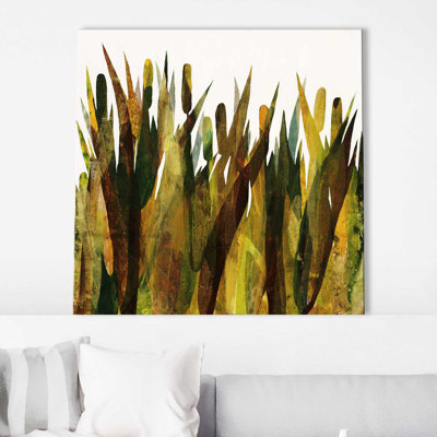Quenouilles III - Peinture