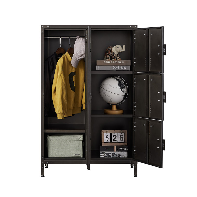 Gitane 29.5'' Wide 4 - Shelf Storage Cabinet