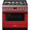 SMEG Cuisinière à gaz autoportante 36 po 4,5 pi cu Portofino