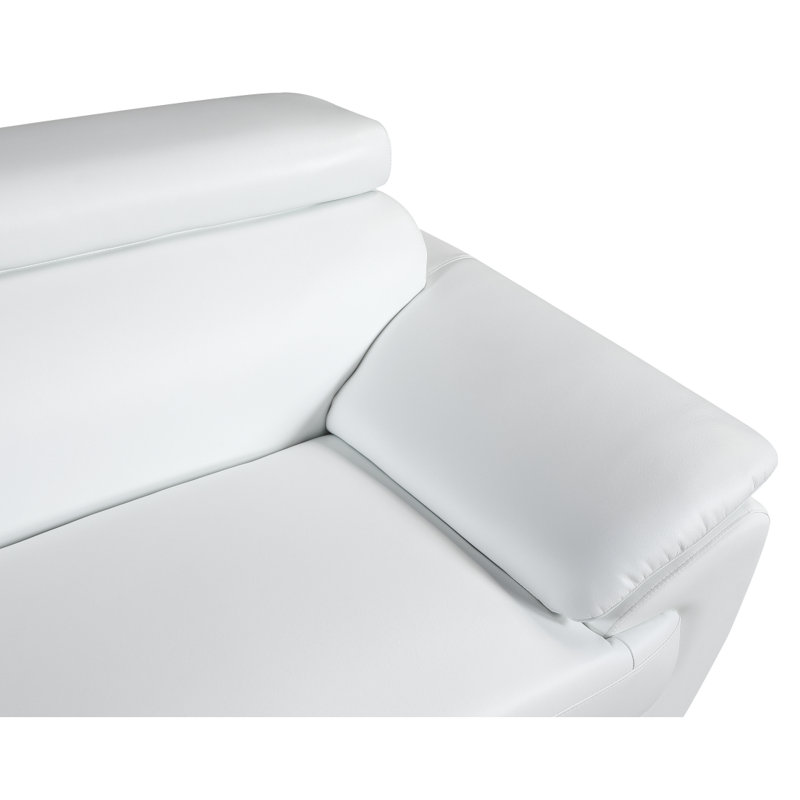Chaise en cuir véritable