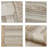 Woven Texture Stripe Bath Rug 22X58"