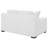 Upholstered Sloped Arm Loveseat