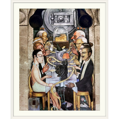 «Rivera: Banquet, 1928» par Diego Rivera, reproduction d'art