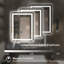 Miroir de meuble-lavabo de coin Dokes-1030619883